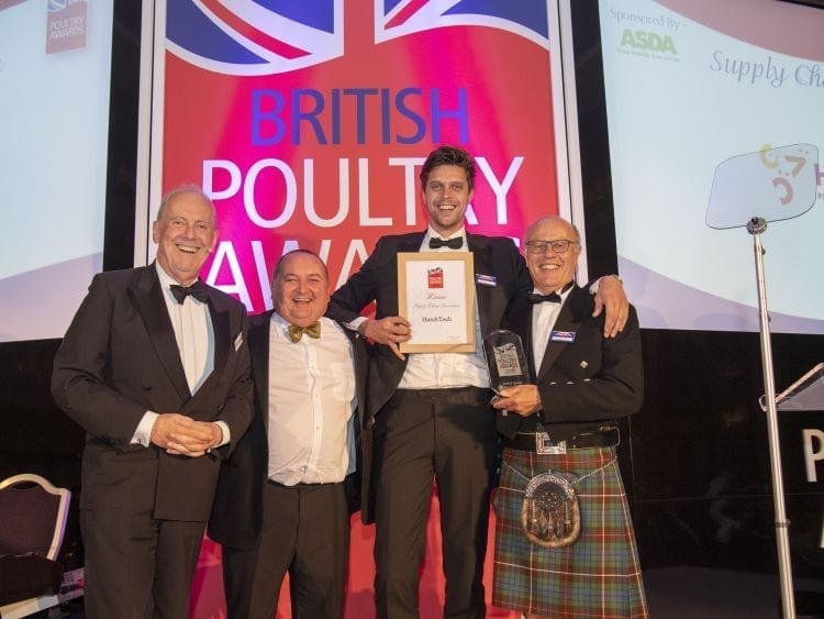HatchTraveller wins Supply Chain Innovation Award at British Poultry Awards 2019