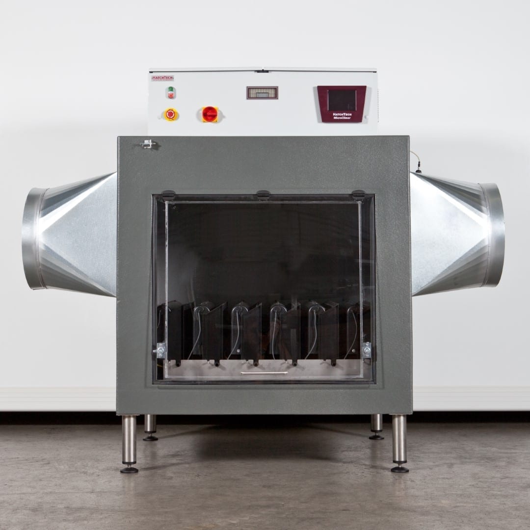 Hatchery PreHumidification Unit prehumidifies air before it enters